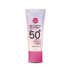 Kremas nuo saulės PATCH HOLIC SILKY COVER 50 ml