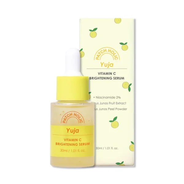 Šviesinamasis serumas su vitaminu C - PATCH HOLIC YUJA 30 ml