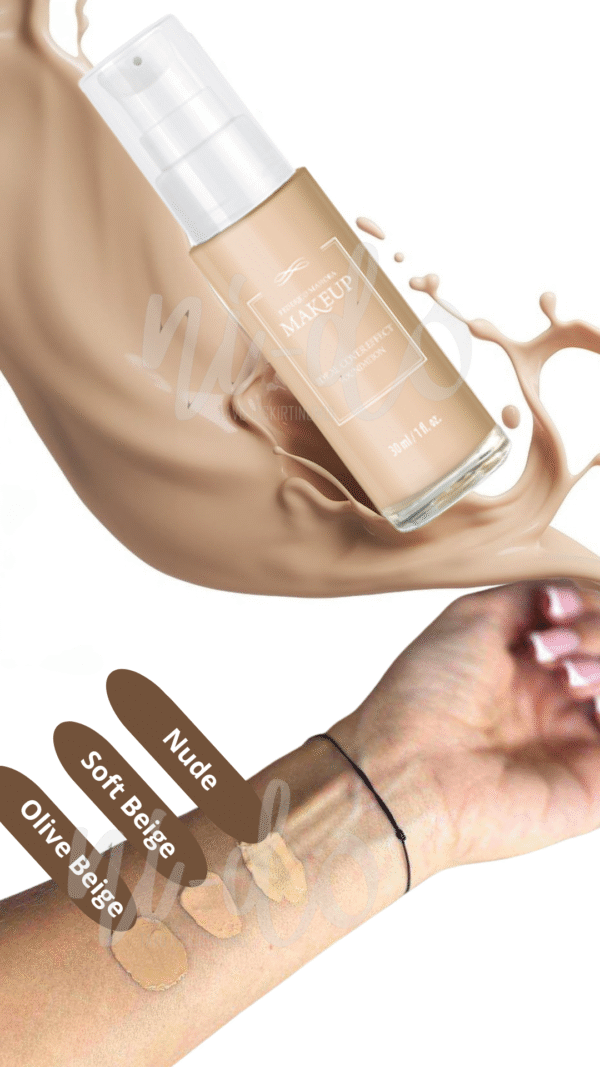Maskuojantis makiažo pagrindas IDEAL COVER EFFECT - SOFT BEIGE 30 ML - Image 2