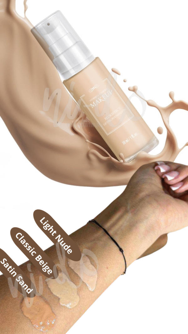 Liftinguojantis makiažo pagrindas BLUR EFFECT - SATIN SAND 30ml - Image 2