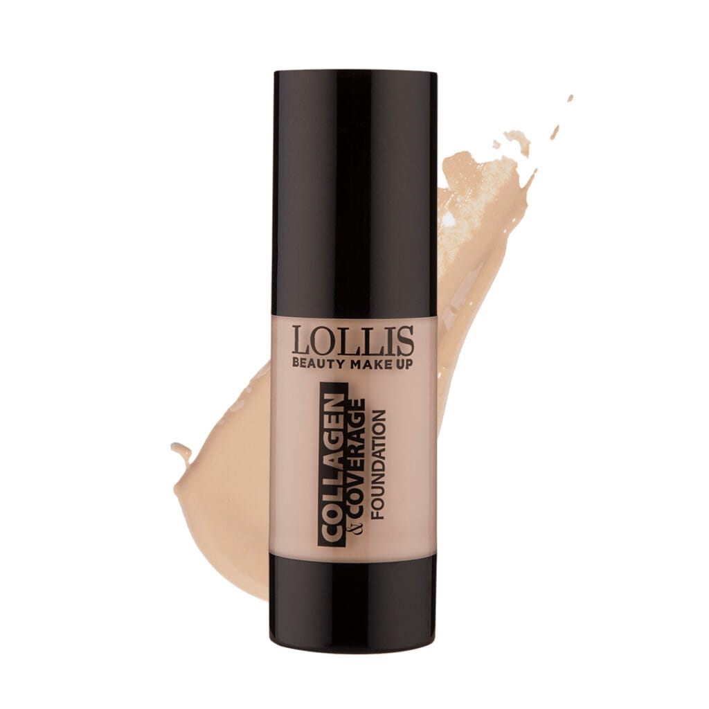 LOLLIS Makiažo pagrindas COLLAGEN & COVERAGE - 02