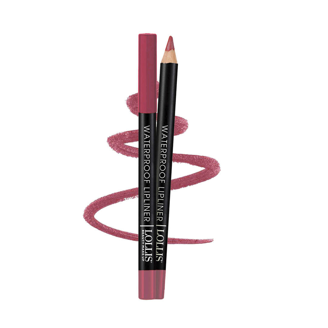 LOLLIS Vandeniui atsparus lūpų kontūro pieštukas - 205 Pınk Charm