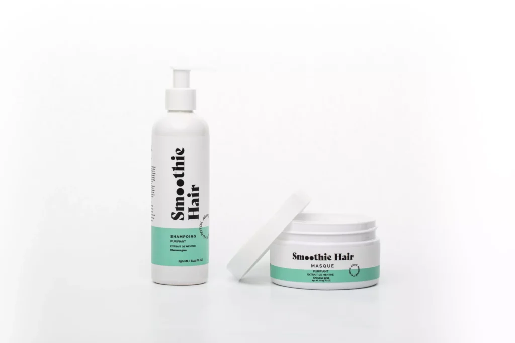 SMOOTHIE HAIR PURIFYING linija riebiai, pleiskanojančiai ar niežtinčiai galvos odai