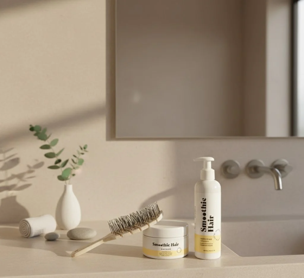 SMOOTHIE HAIR REPARETEU atkuriamoji plaukų priežiūros linija