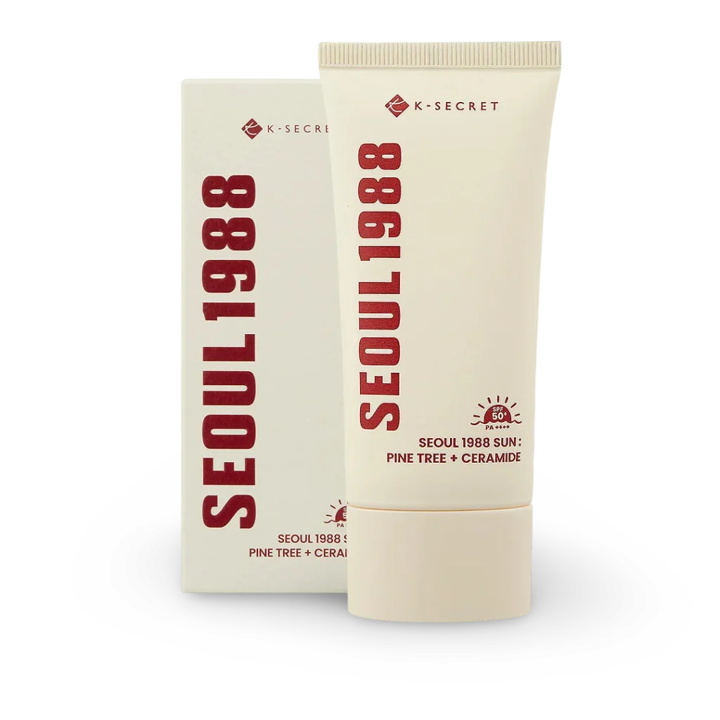 K-SECRET SEOUL 1988 Sun : Pine Tree + Ceramide SPF50+ PA++++