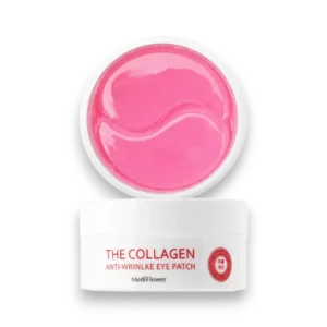 MediFlower The Collagen Anti-Wrinkle Eye Patch paakių padeliai su kolagenu