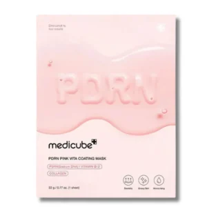 Medicube - PDRN Pink Vita Coating Mask - veido kaukė