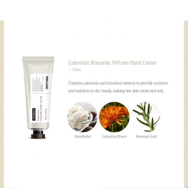 PRETTYSKIN "Calendula" rankų kremas, 100ml - Image 2