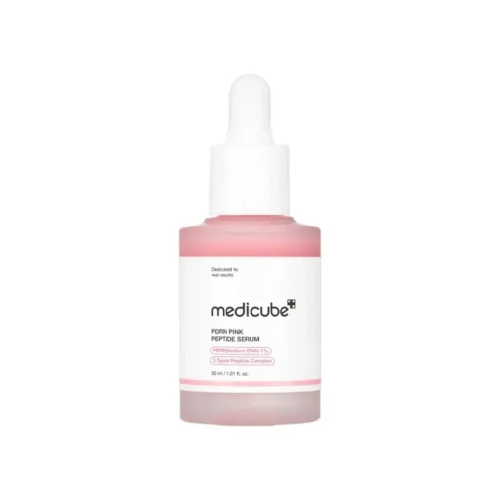 MEDICUBE PDRN Pink Peptide Serum veido serumas su PDRN ir peptidais 30 ml
