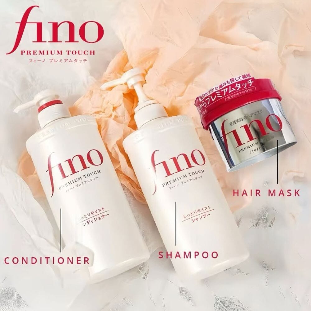 Shiseido Fino rinkinys sausų plaukų priežiūrai