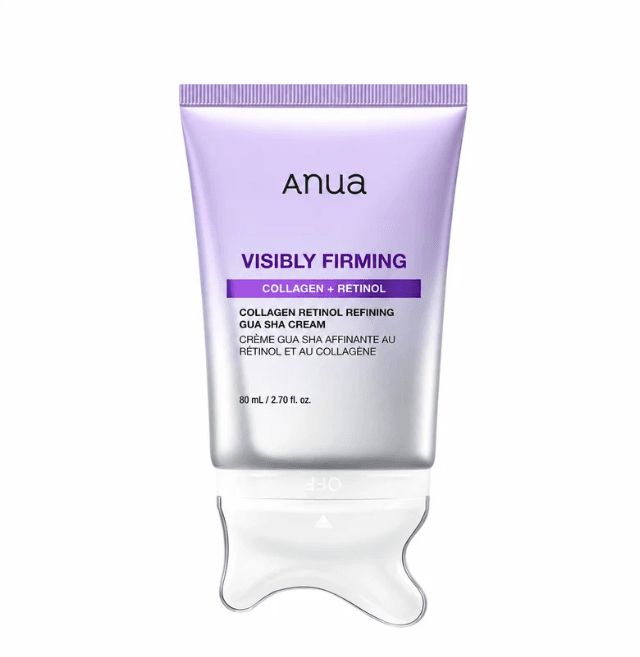 ANUA Collagen Retinol Gua Sha kremas kaklui su retinoliu ir kolagenu 80 ml